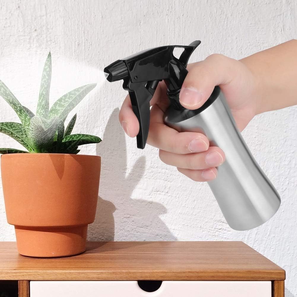 Fine Mist Plant Mister,250ML Mister Spray Bottle Stainless Steel Sprayer,Small Watering Can Pot Private Flower Water — image 3