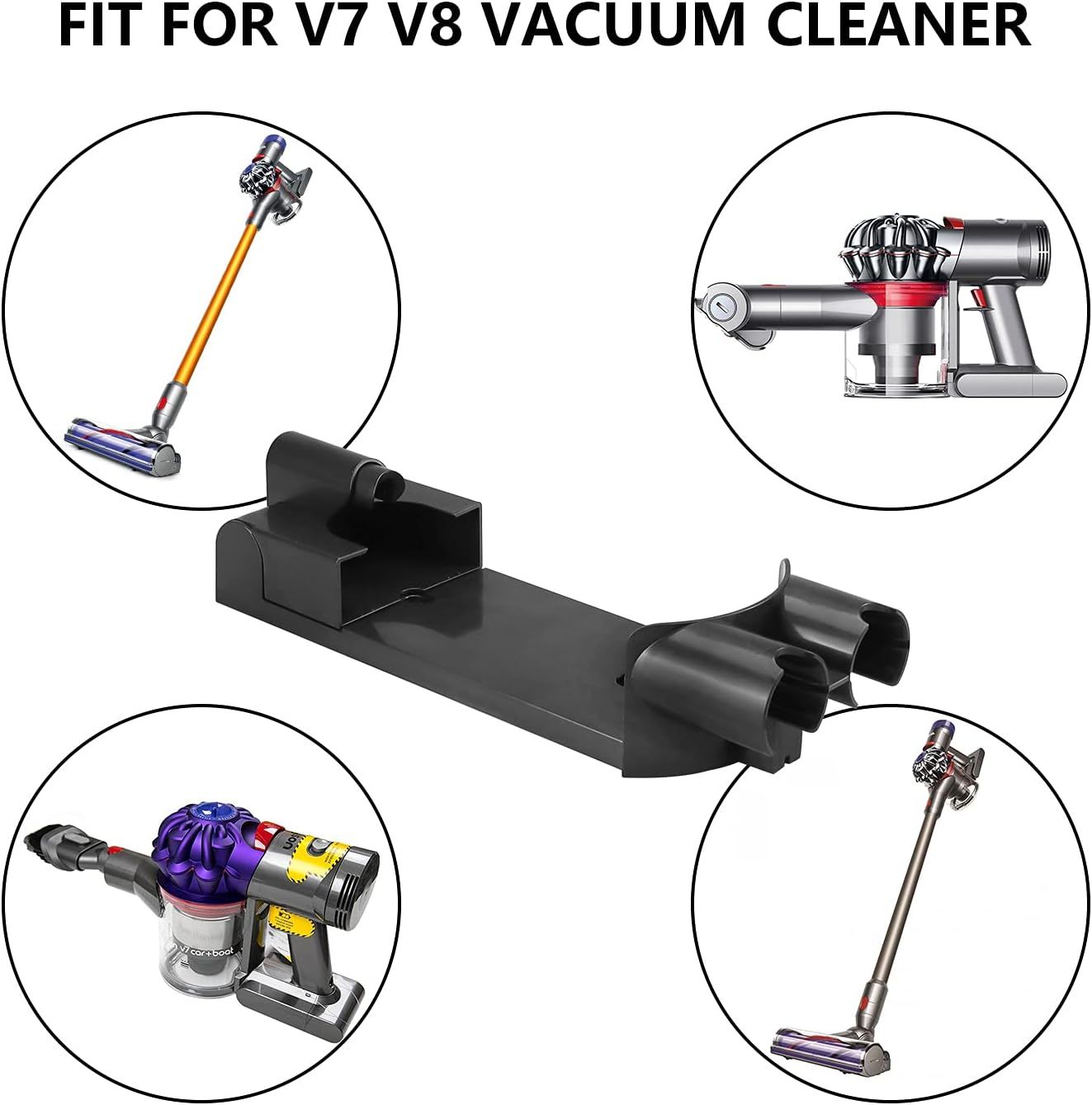 Docking Station Accessory Wall Mount Compatible with Dy.son V7 V8 Cordless Vacuum Cleaner Replaces Part # 967741-01 — image 3