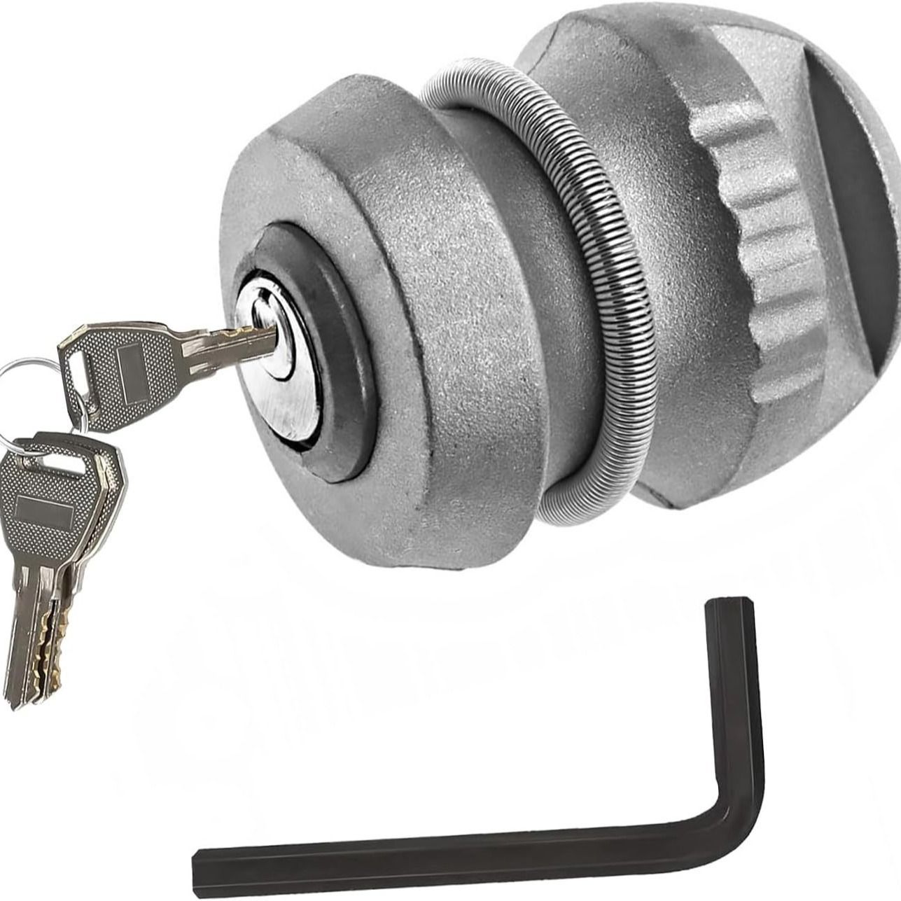 Ball Lock Trailer Lock, Trailer Hitch Coupling Tow Ball Lock Security Universal Hitchlock with Tow Hitch Lock trailer hitch lock — image 3