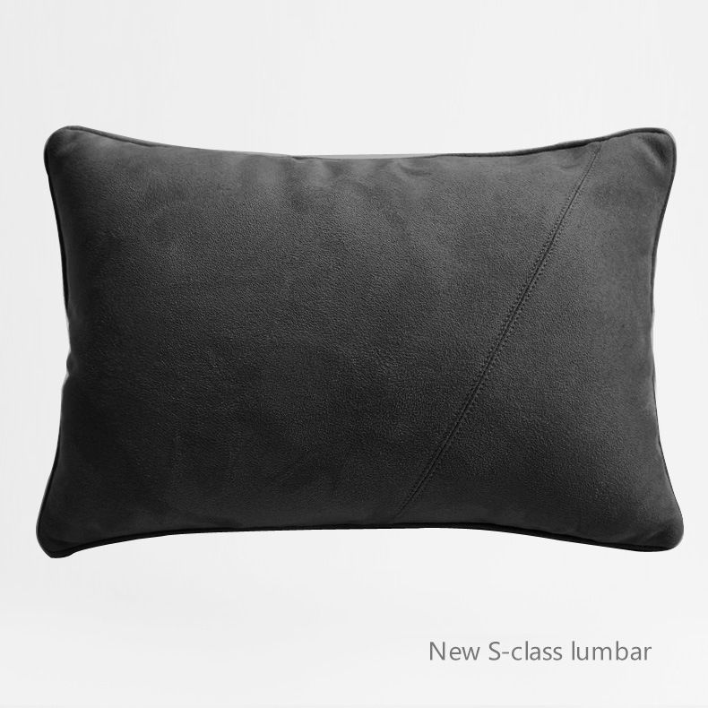 Mercedes Maybach S400 Orange Neck Pillow Black waist pillow