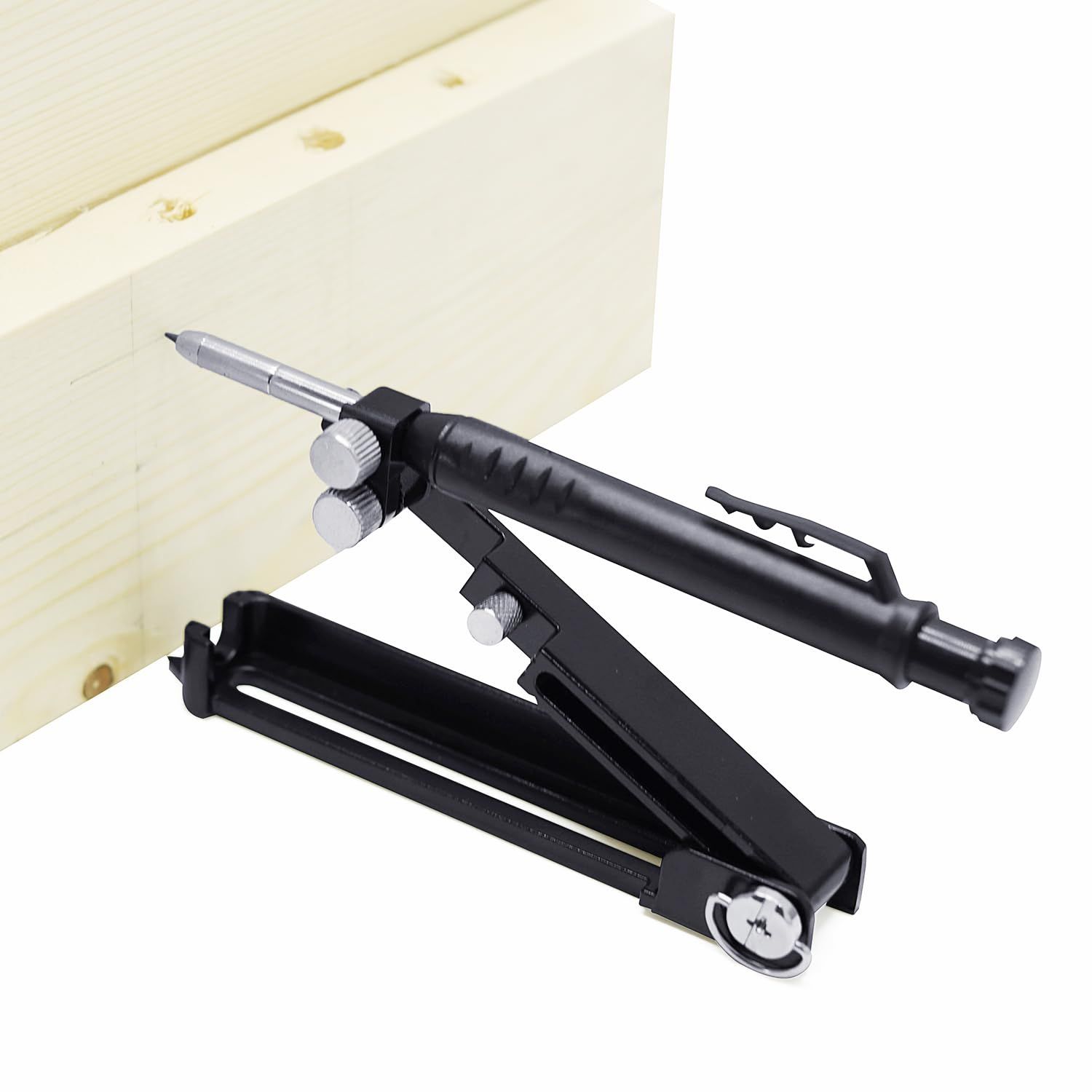Woodworking Graffiti Tools - Graffiti Measuring Aluminum Pencils, DIY Markers with Deep Holes, Adjustable Gauges โ image 5