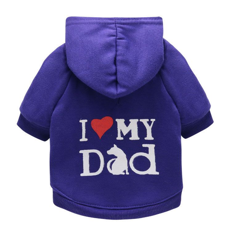 DROOLING DOG Pet Sweatshirt Polyester Hooded Casual Pink β image 3