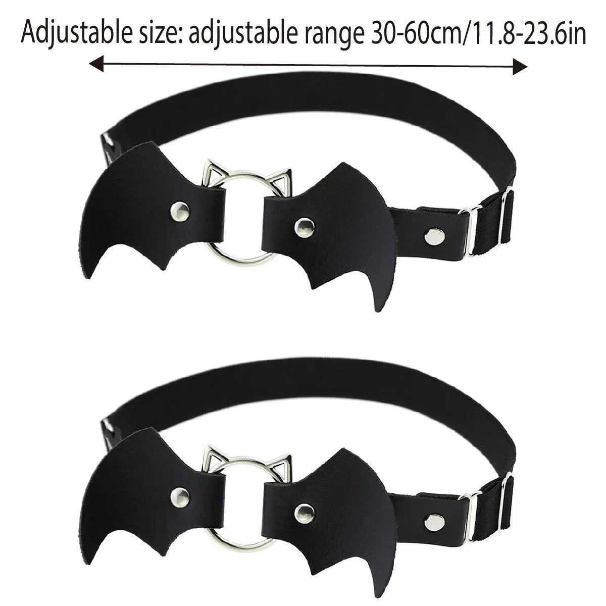 2pcs Adjustable Fashion Garter Belt Leg Loops Thigh Accessories Women β image 3