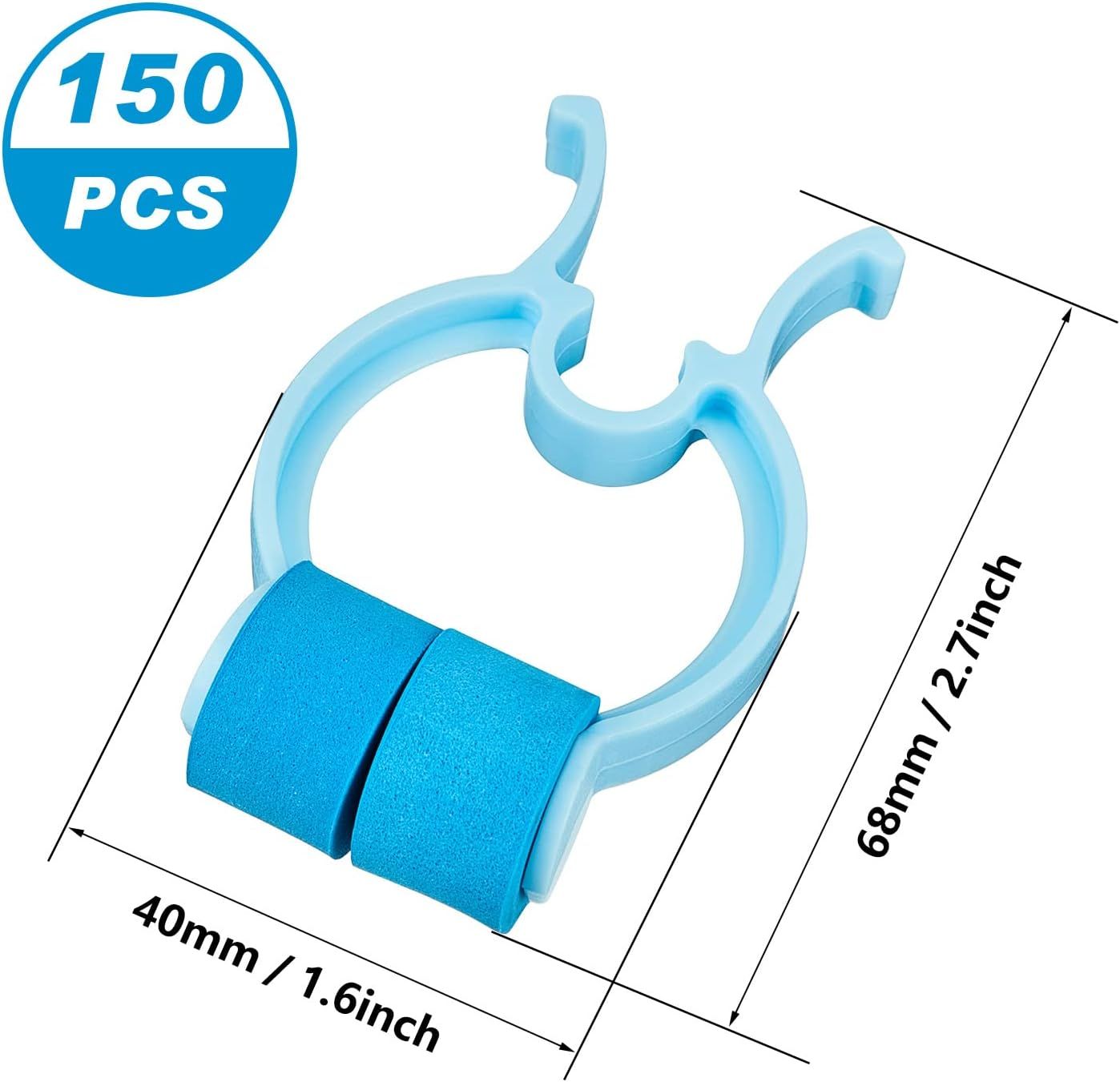 Nose Stop Clips Nasal Nose Stopper Clips Plastic Foam for Emergency or Accident โ image 2