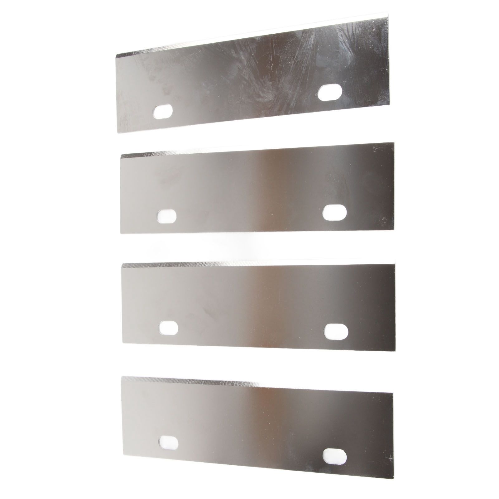 4PCS Grill Scraper Blades Stainless Steel Heavy Duty Griddle Scraper Replacement Blade Accessories for Outdoor BBQ Grill Cleaning Tools — image 2