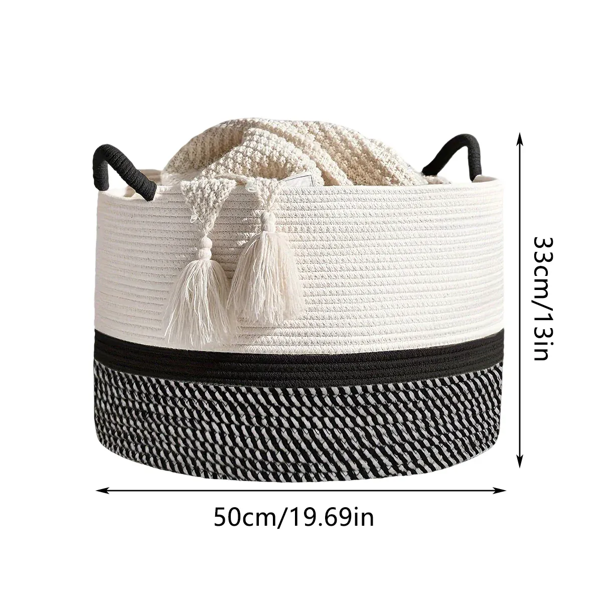 Foldable Large Laundry Hamper Dirty Clothes Basket Space Saving Durable For Home - Yellow β image 4