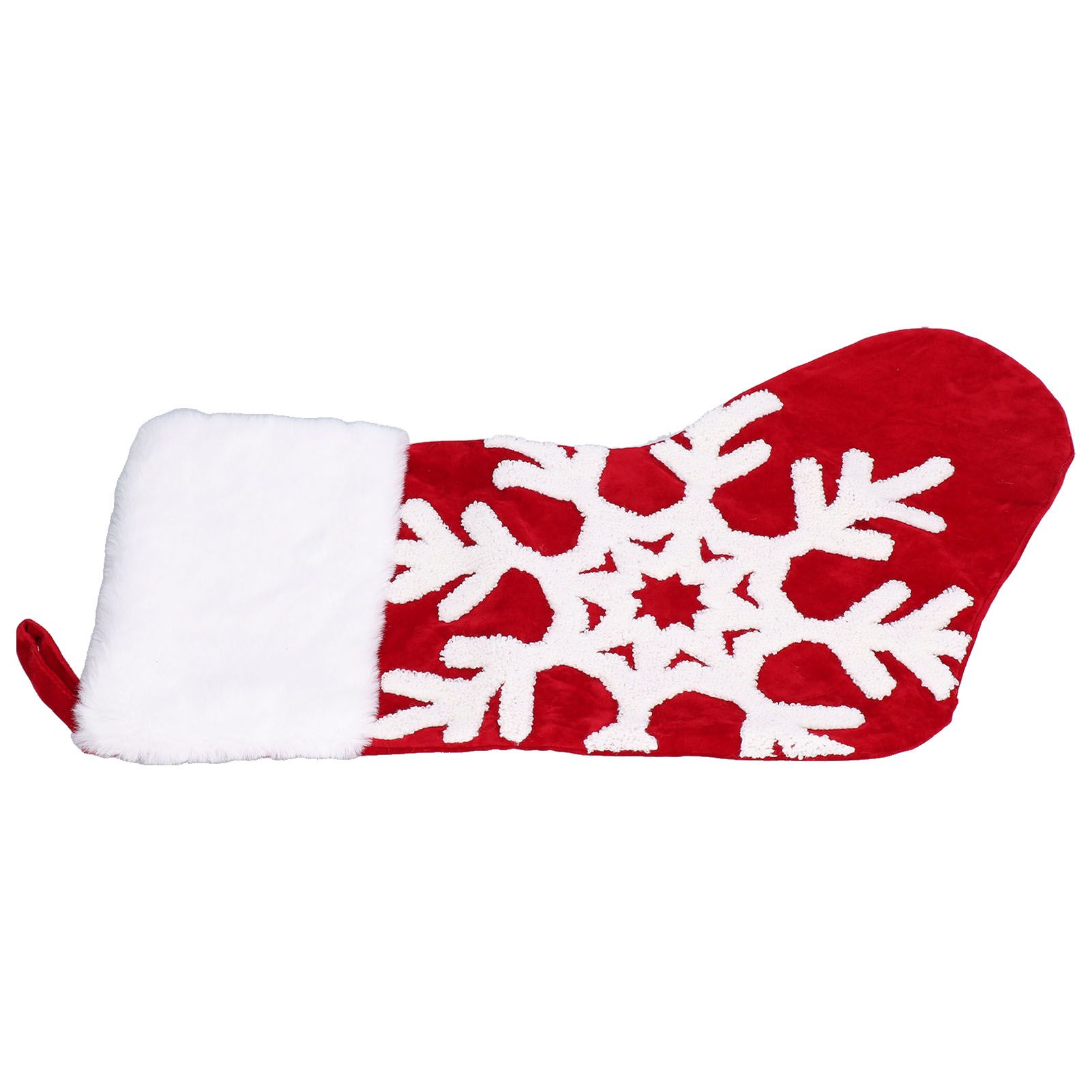 Cute Christmas Stocking Christmas Tree Ornament Gift Bag Christmas Fireplace Pendant for Festival DecorationSnowflake โ image 4