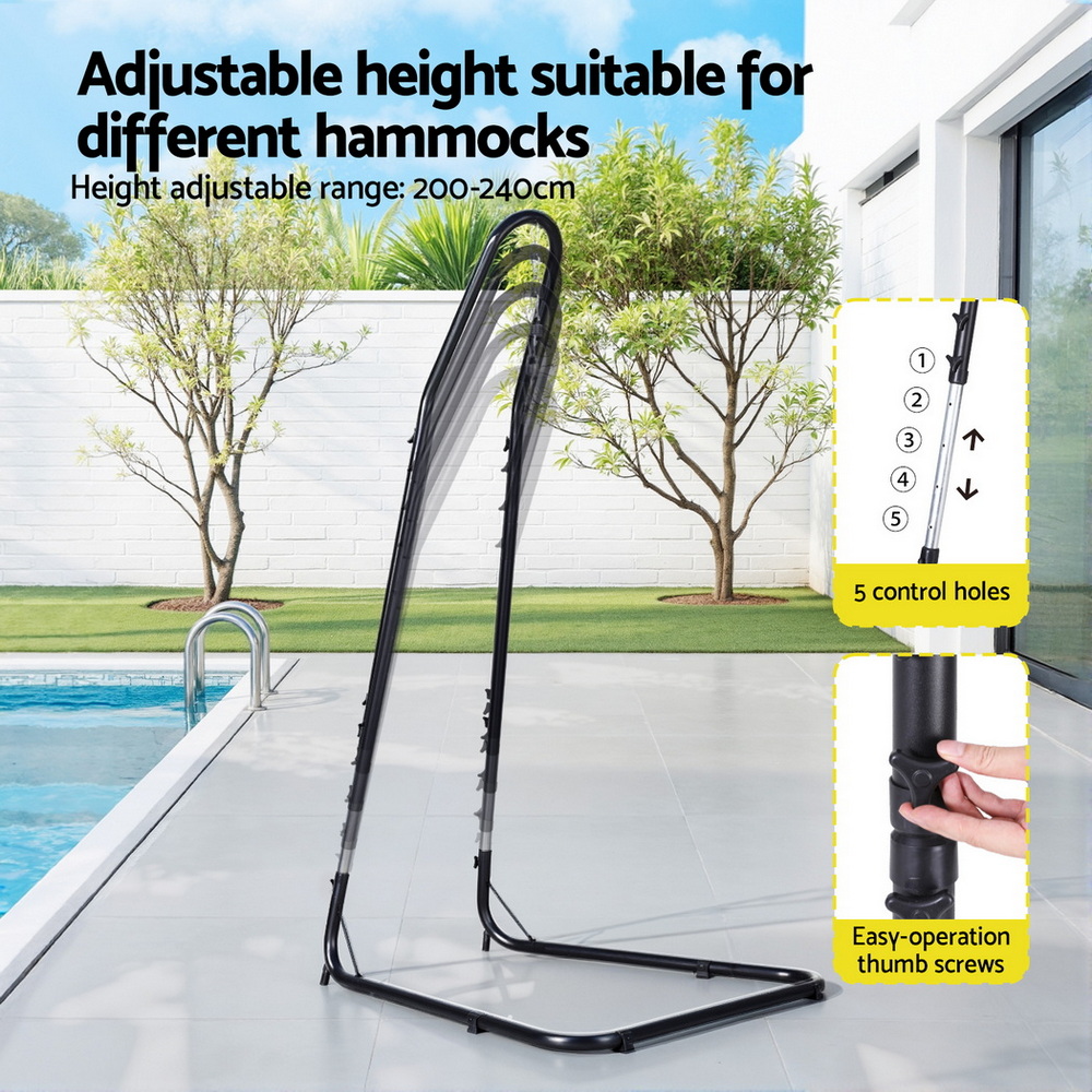 Gardeon Hammock Chair with Heavy Duty Steel Stand โ image 6