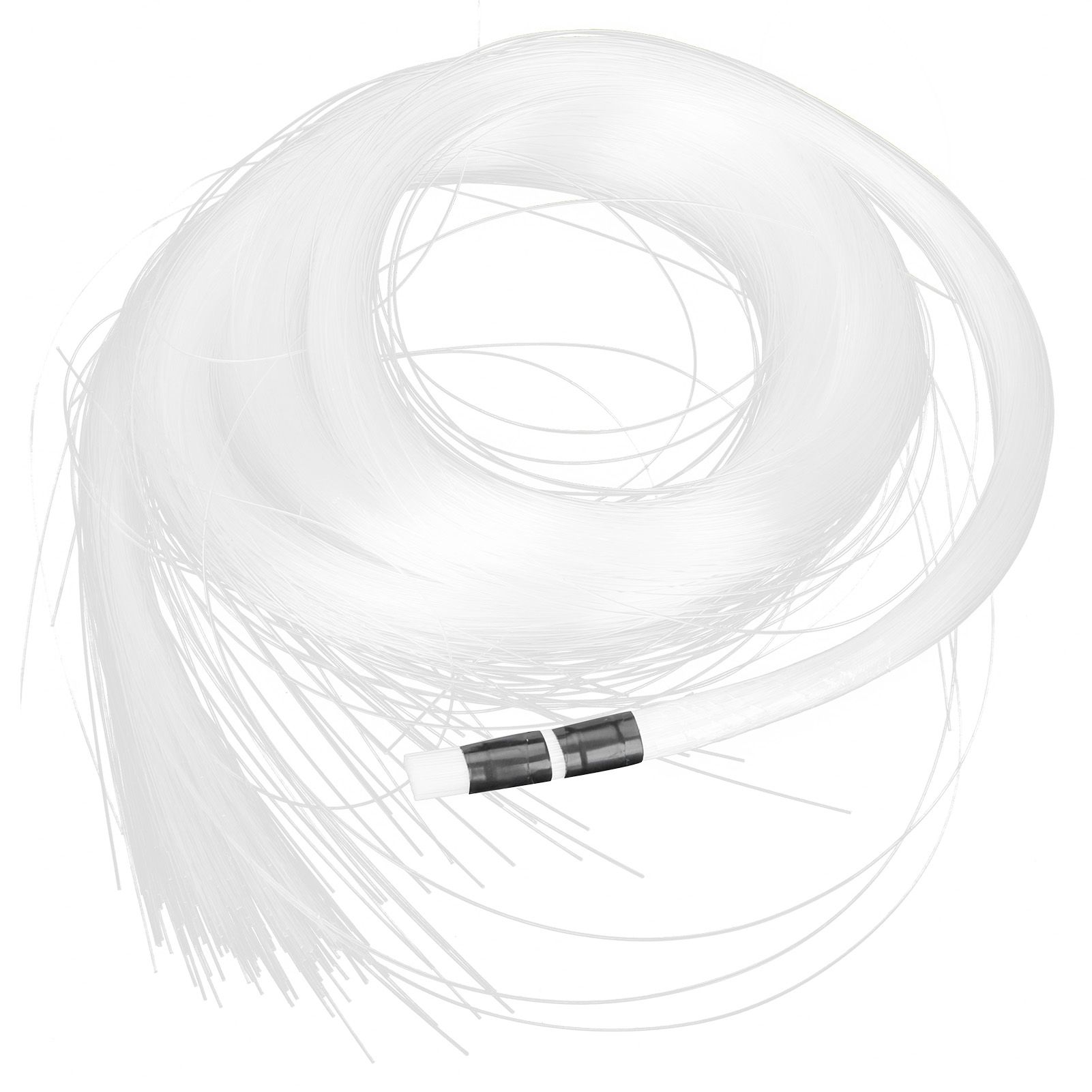 200Pcs 3 Meters Optical Fiber Cable PMMA Plastic Glowing Optical Fiber Curtain Decoration — image 4