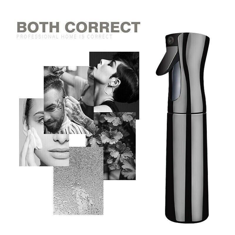 500ML Continuous Spray Bottle Ultra Fine Mist Dispenser Sanitizer Salon - Black — image 5