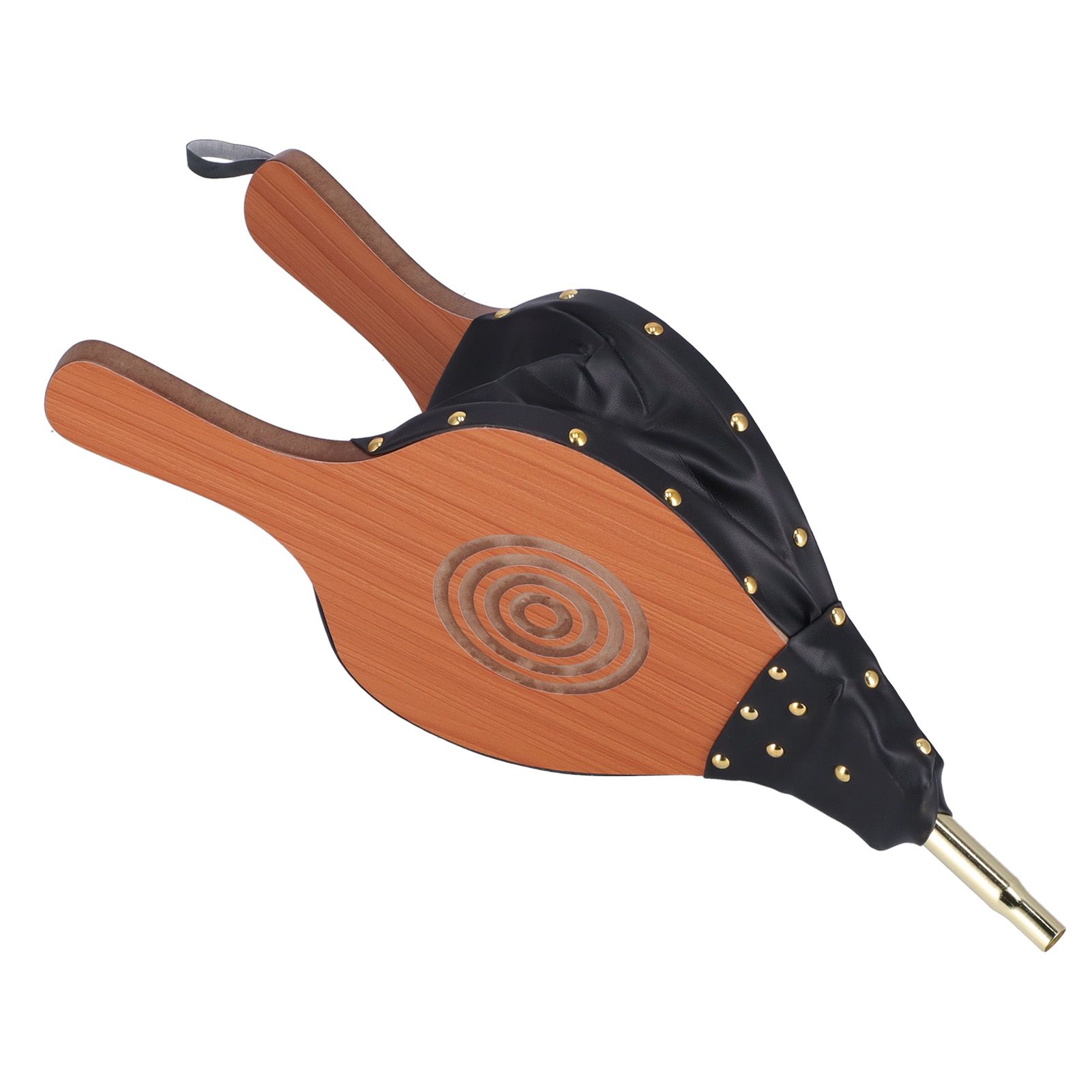 Wood Fireplace Bellows Large Wood Air Blower Cast Nozzle with Hanging Strap for Outdoor Camping BBQ โ image 4
