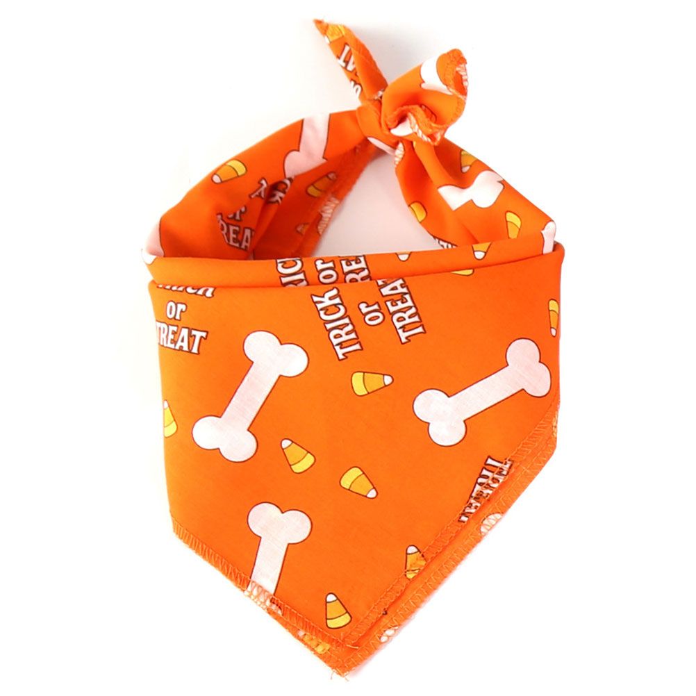 Halloween Dog Bandanas Pet Collar Bandana Pet Scarf Neckerchief Washable Dog Bibs for Dog and Cat โ image 4