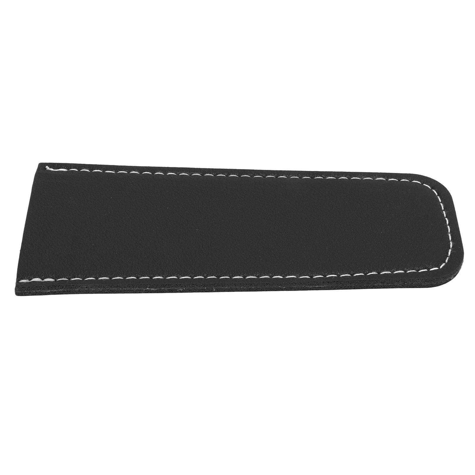Pan Handle Cover PU Leather Anti Scald Hot Pot Holder Kitchen Cooking Accessories for Cast Iron Skillet Frying Pan Black — image 2