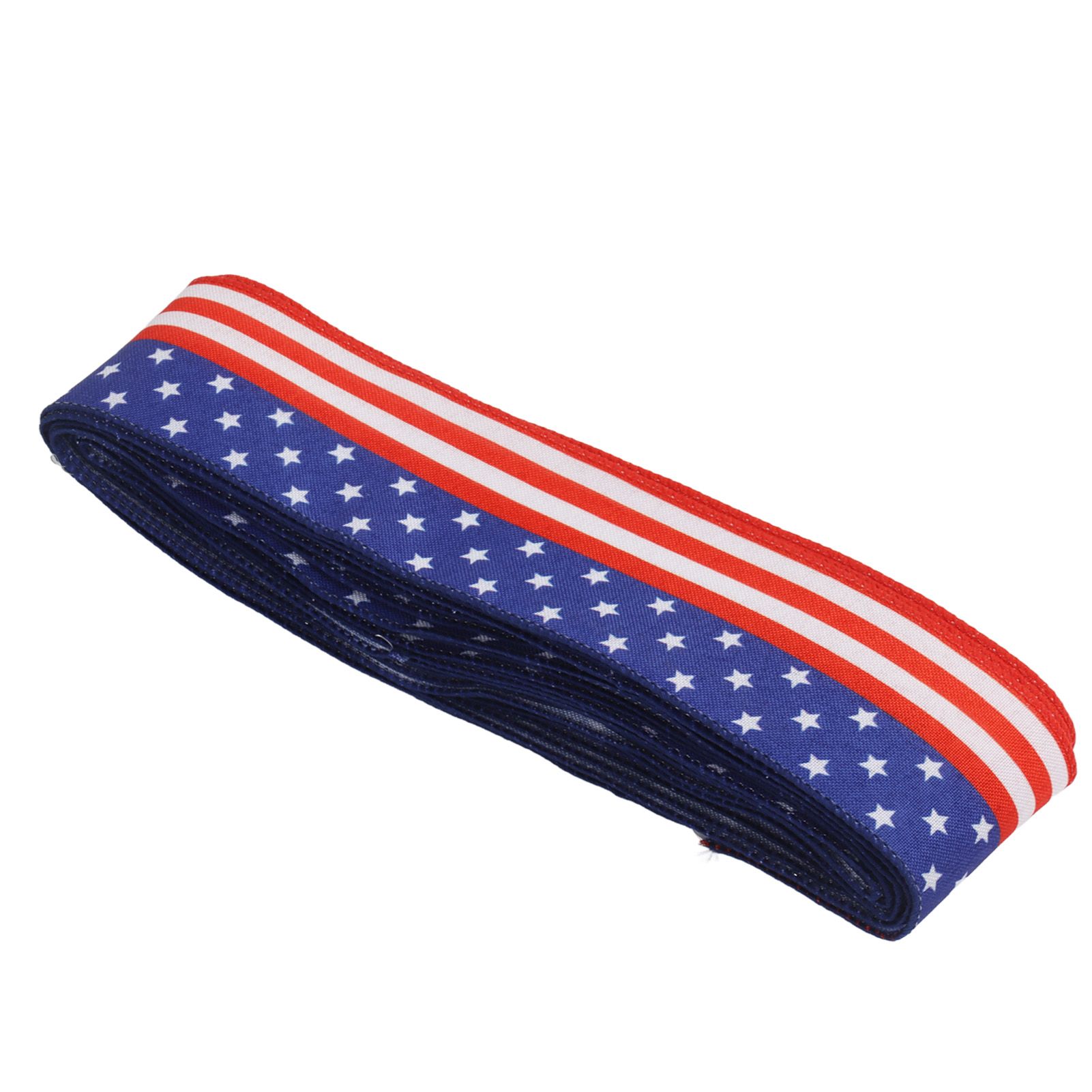 Patriotic Ribbon 6.5cm Width 10m Length 4th of July Independence Day for Decoration — image 3