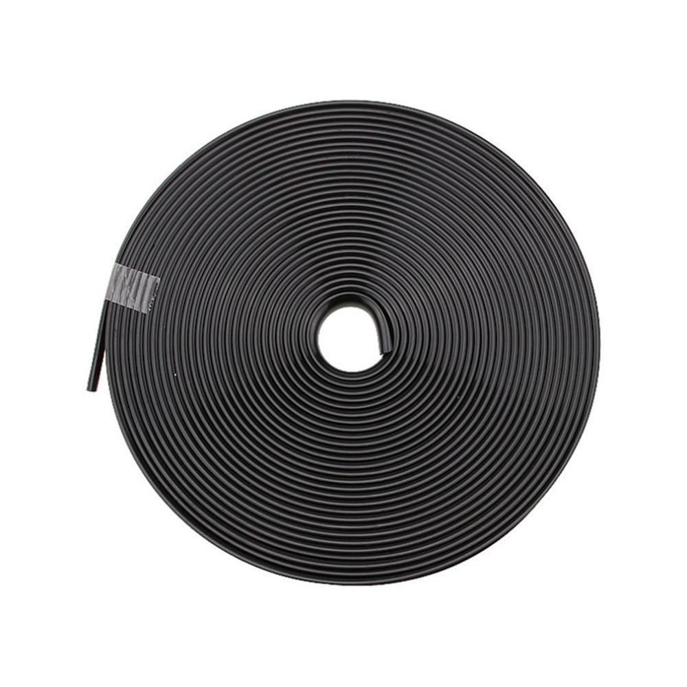 Ning zhi Rubber Car Wheel Hub Anti Scratch Strip 8m Black( 8m )