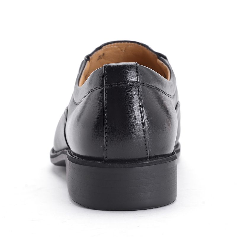 3515 Men Genuine Leather Business Lace Up Shoes Black 46 โ image 3