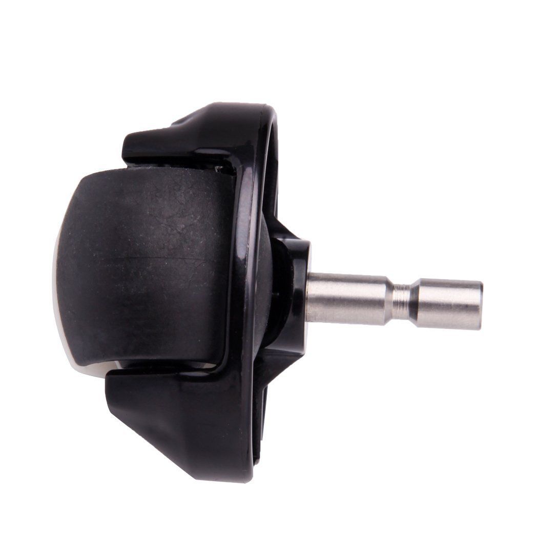 2pcs Compatible for F9 Sweeping Robot Accessories Wheel Universal Wheel Front Wheel Universal (Color: Black Wheel) โ image 2