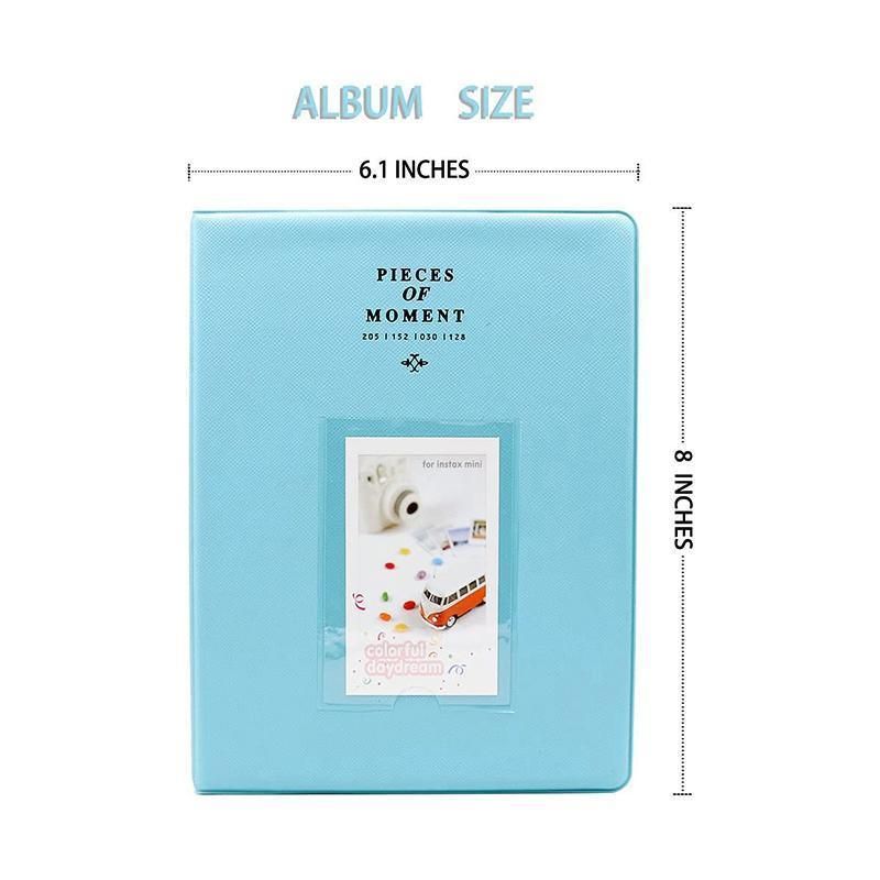 128 Pockets Album Case Storage For Polaroid Photo FujiFilm Camera Film - Pink โ image 4