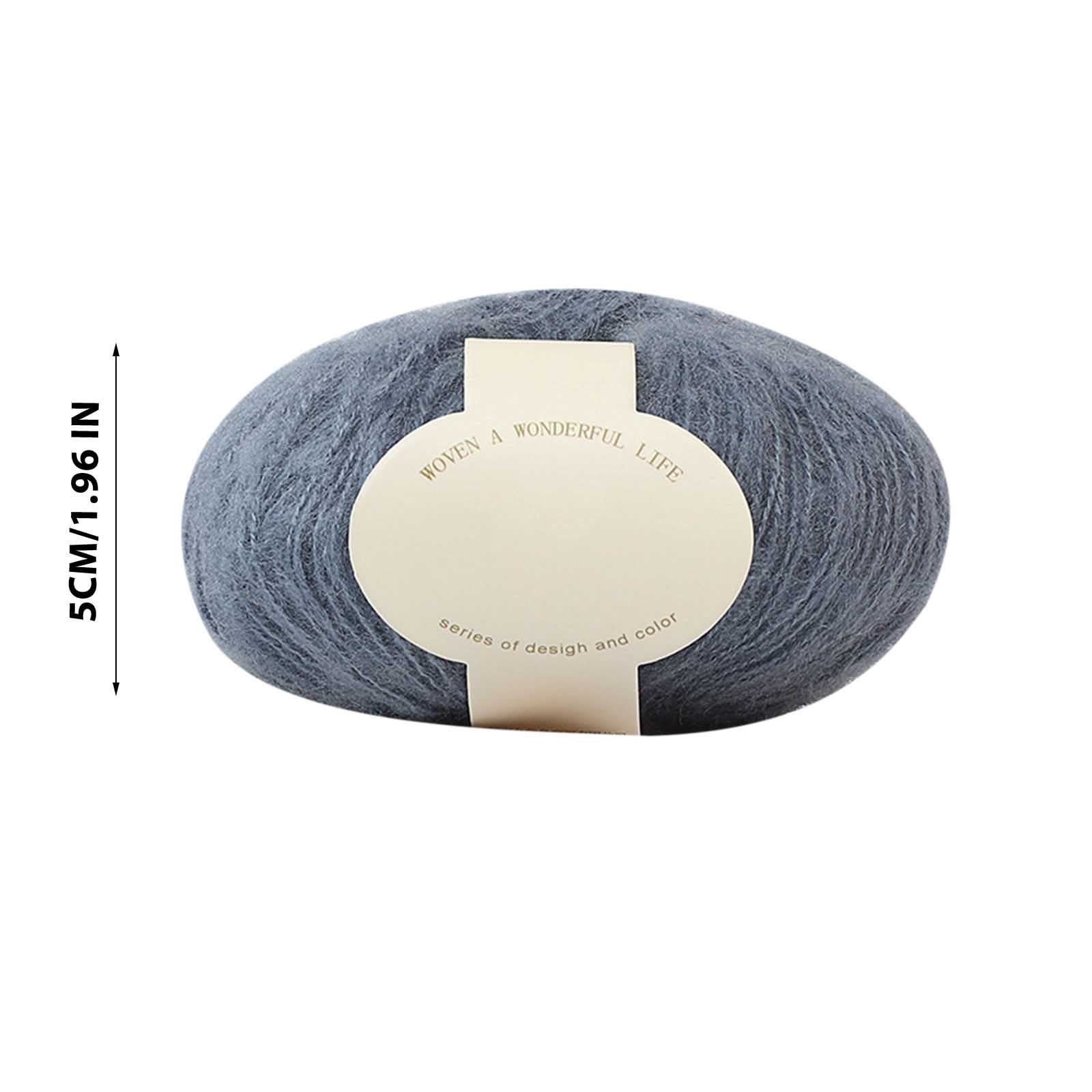 Clearance! Boovnll Mohair Yarn, Soft Yarn for Crocheting, Hand Knitting Hats, Sweater, Scarves, Crafts, Home Decorations, DIY Kids Toys, Yarn 20 โ image 3