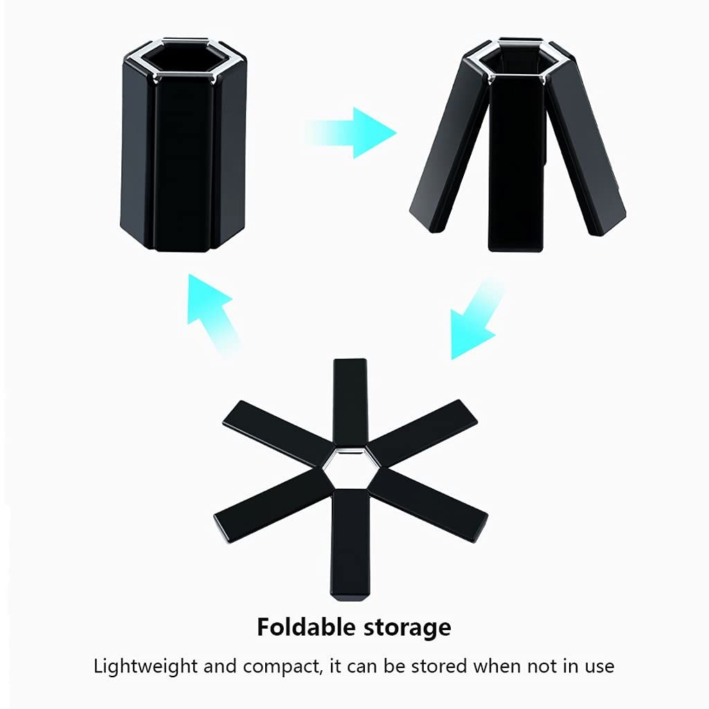 Foldable Trivets for Kitchen Decor - Expandable for Instant Pot Holders for Kitchen Accessories Tabletop Hot Pot Holder — image 5