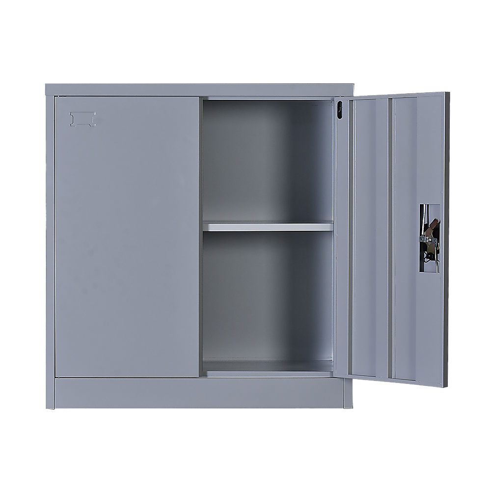 Two-Door Shelf Office Gym Filing Storage Locker Cabinet Safe โ image 6