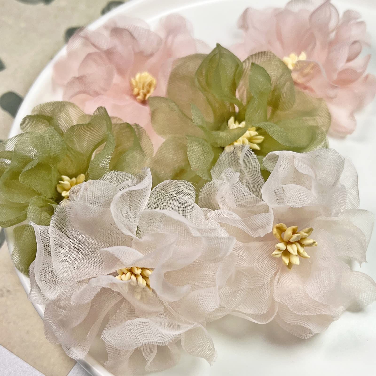 1300 Pieces Yellow Stamens for Crafts, Stamens for Artificial Flowers DIY Wedding Party Home Scrapbook Decoration — image 5