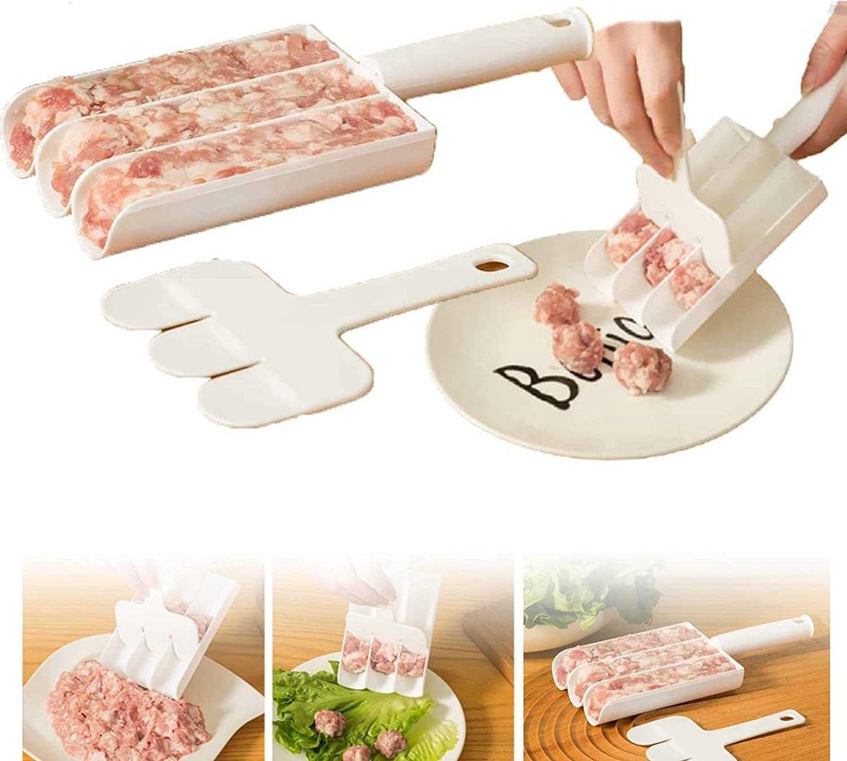 Meatball Maker - High-Quality Non-Stick Meatball Maker - Small Meatball Maker - Meatball Tongs - Meatball Maker - Time-Saving - Kitchen Utensils - Cooking — image 3