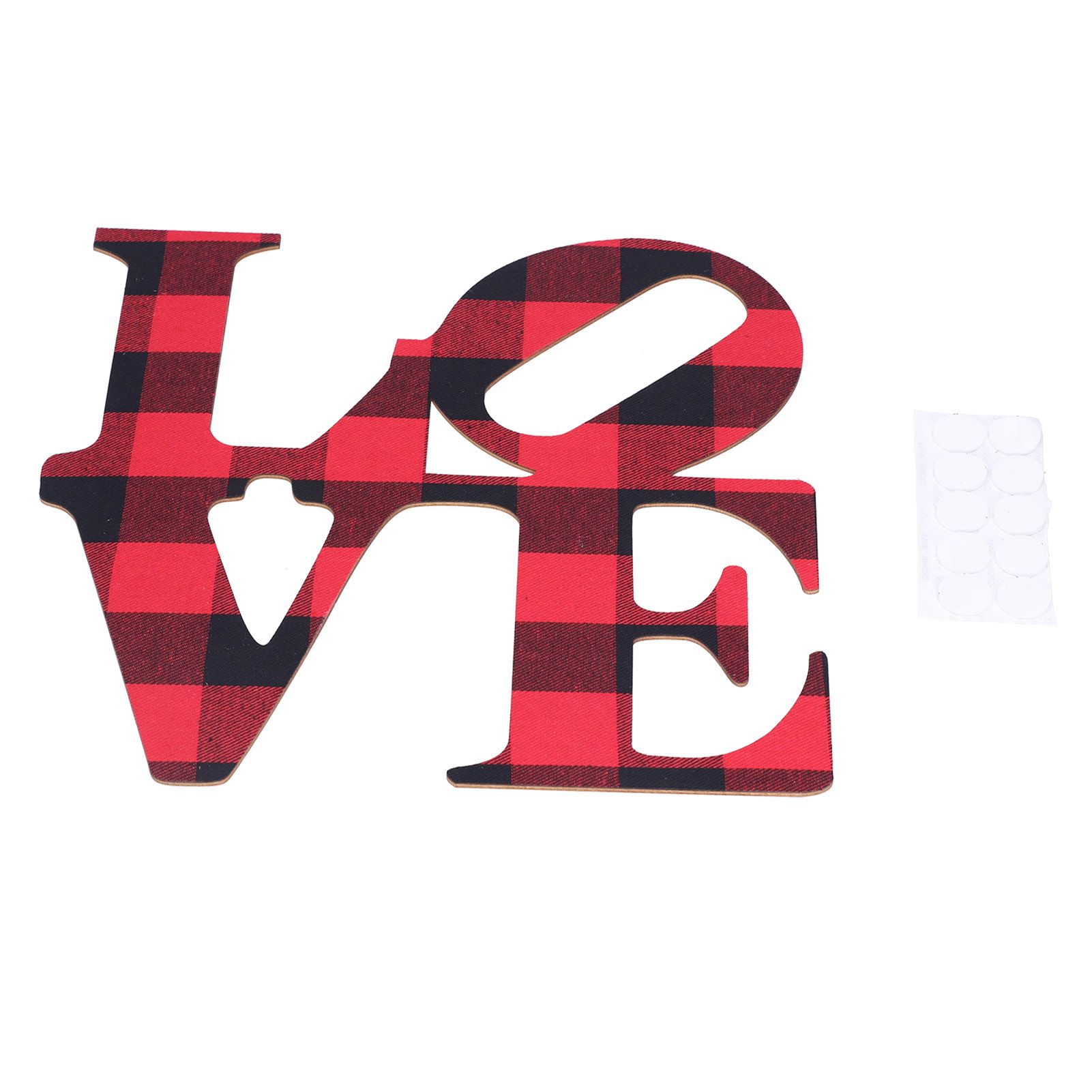 Christmas Wall Decoration Wooden Wall Ornament English Letter Wall Decoration for Home — image 2