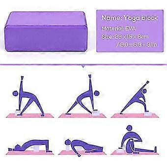 5pcs Yoga Ball Set - Fitness Ball, Blocks, Stretch Band, Resistance Loop, Belt — image 3