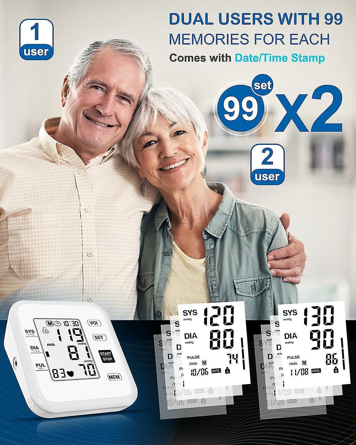 Upper Arm Digital Device with Large LCD Display Automatic Operation — image 3