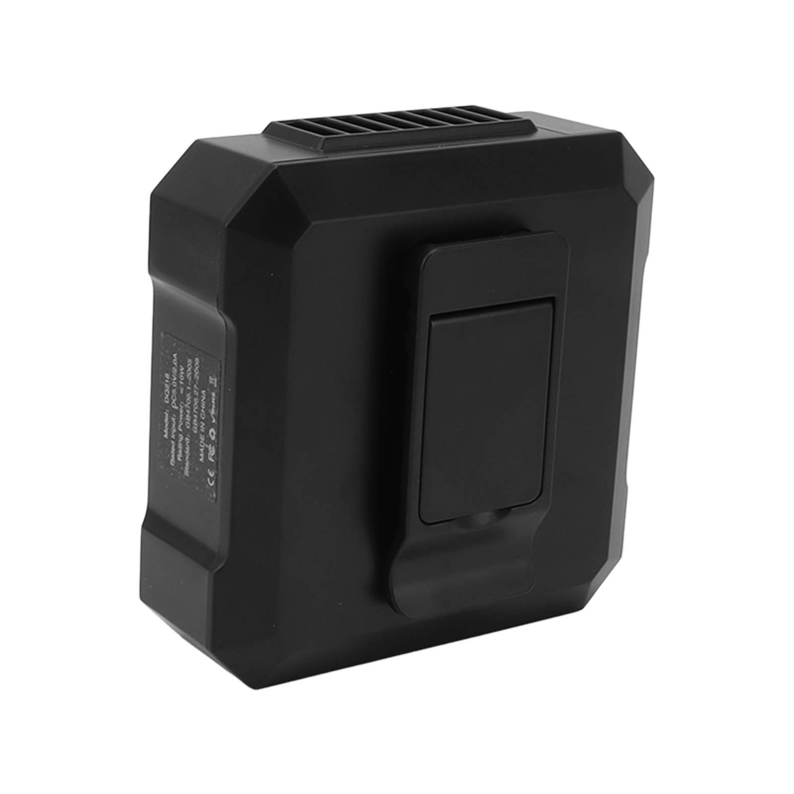 Waist Clip Fan USB Charge 4000mAh Battery 3 Speed Modes White Light ABS Shell Belt Fan for Camping Adventure Travel โ image 5