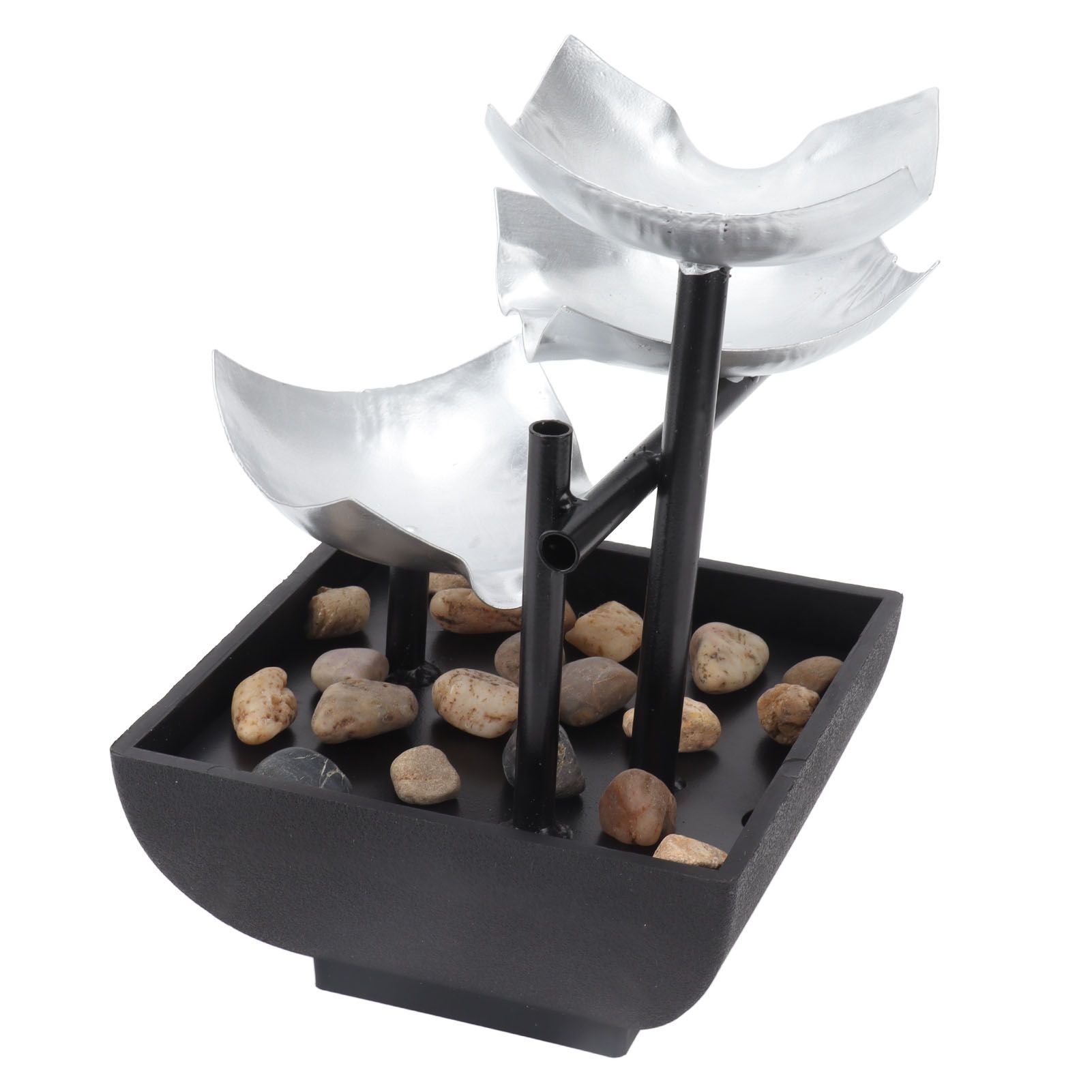 5V Water Fountain Ornament Rock Garden Flowing Water Decoration Home Desktop Fountain Ornament USB Port — image 3