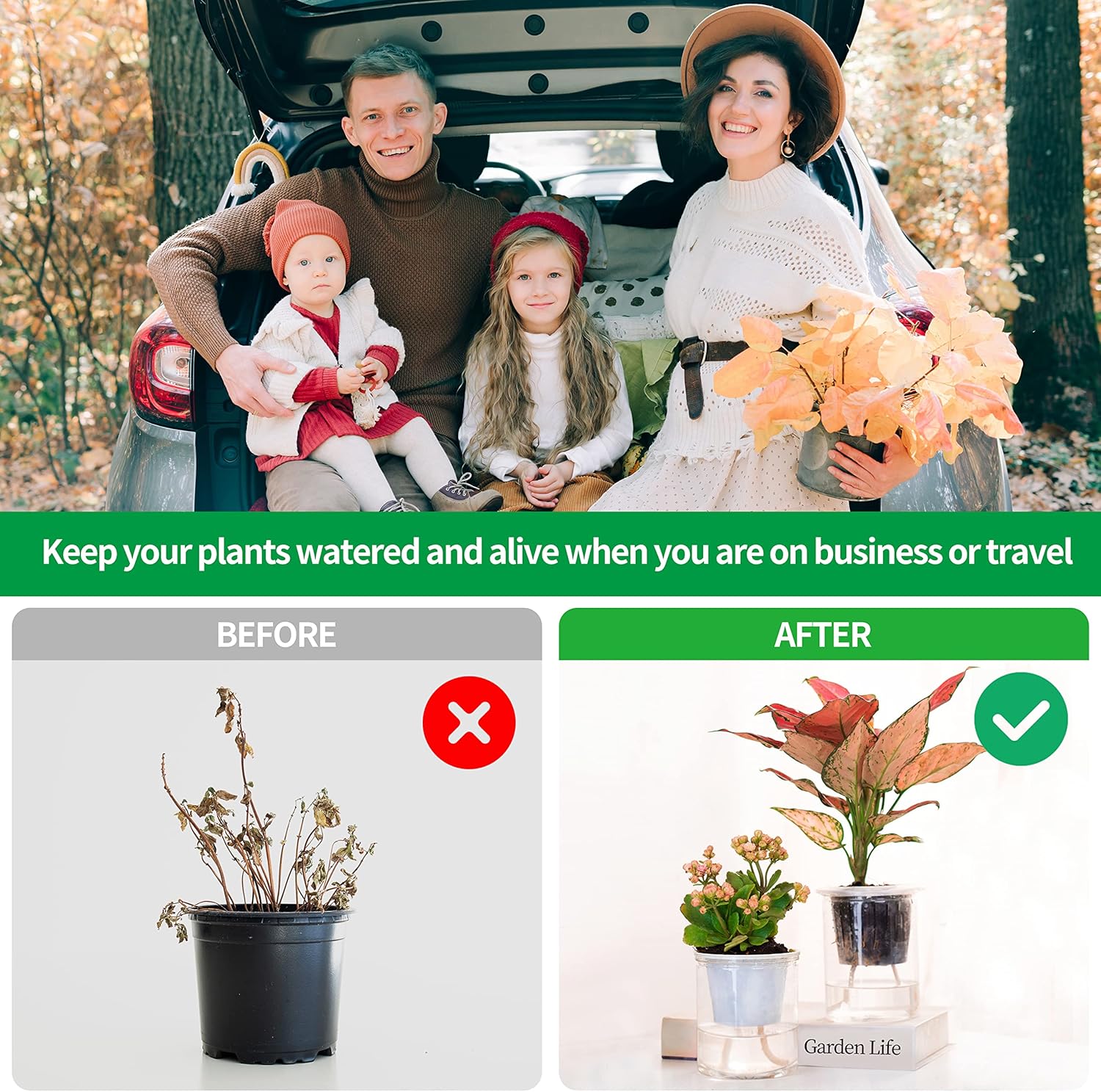 200 feet 1/4 inch Self Watering Capillary Wick Cord Vacation Plant Sitter DIY Hydroponic Wicking Rope Seeds Start Planter Pot Automatic Potted Flower Passive — image 5