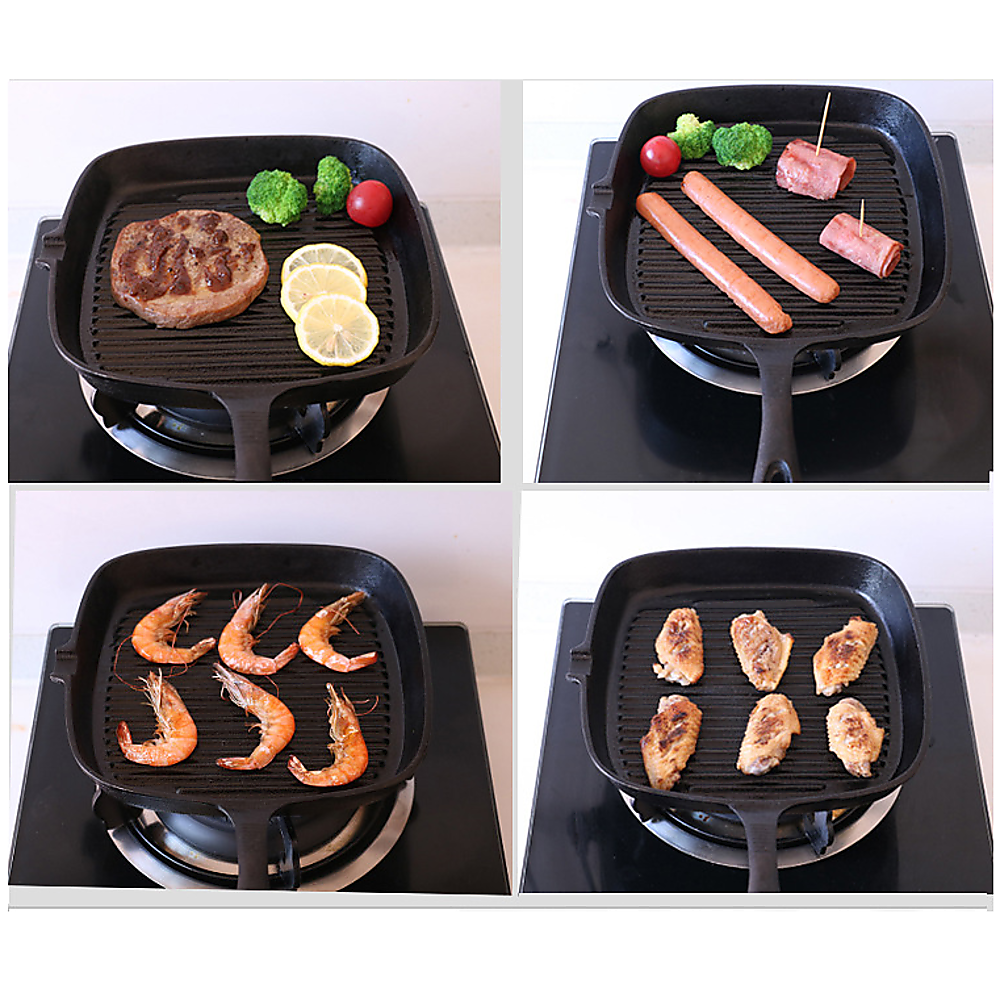 Grill Plate Non Stick Frying Pan Fry โ image 6
