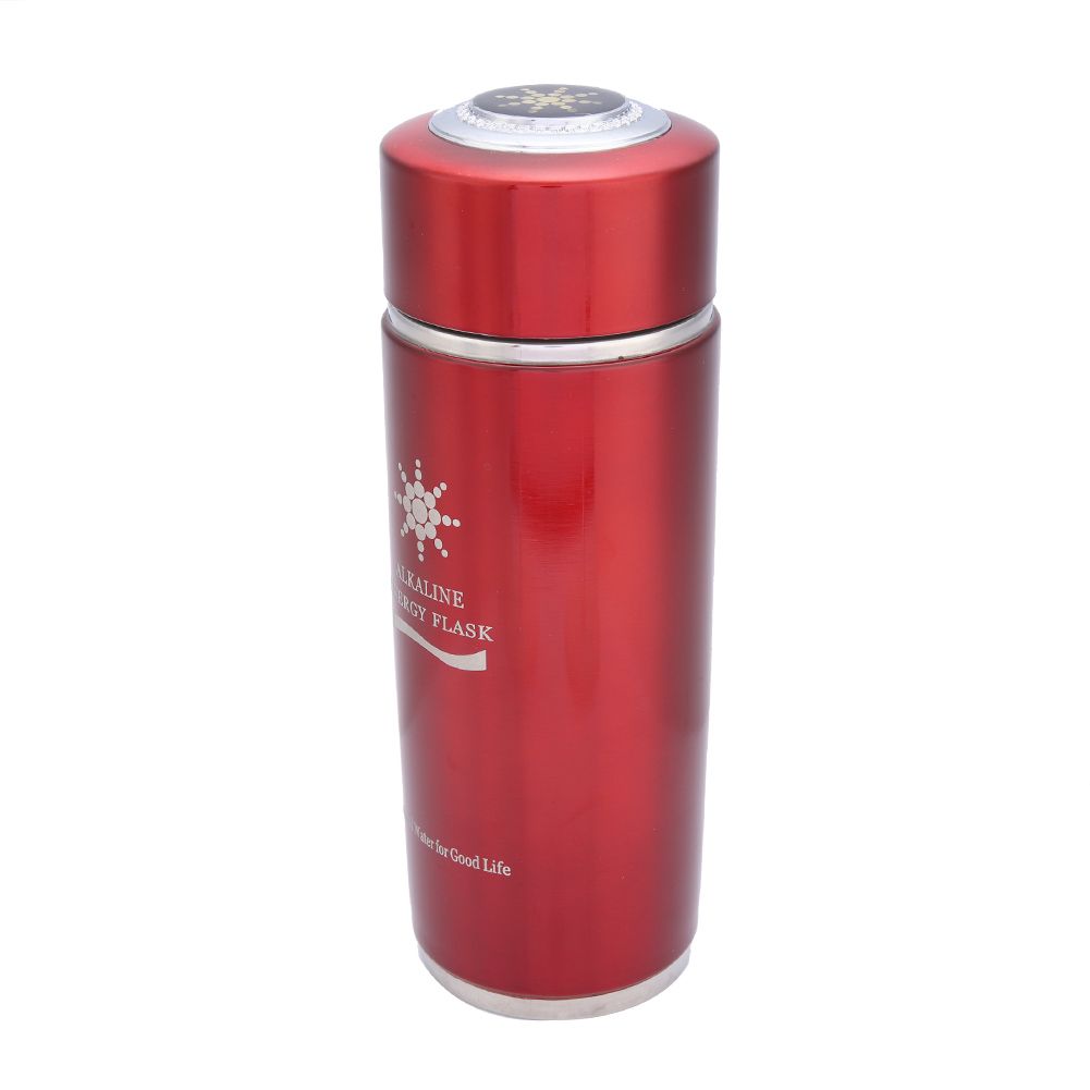 Stainless Alkaline Water Bottle Portable Nano Balance Bio Energy Lonizer Cup Flask(Red) — image 2