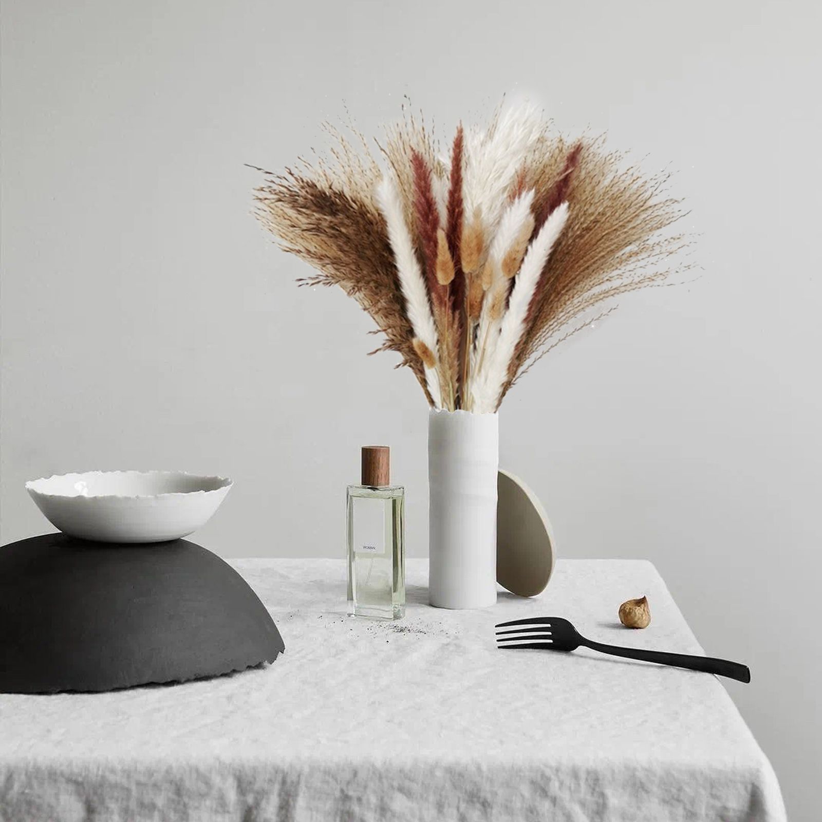 Artificial Dried Pampas Grass Plastic Simulation Reed for Wedding Home Decoration — image 6