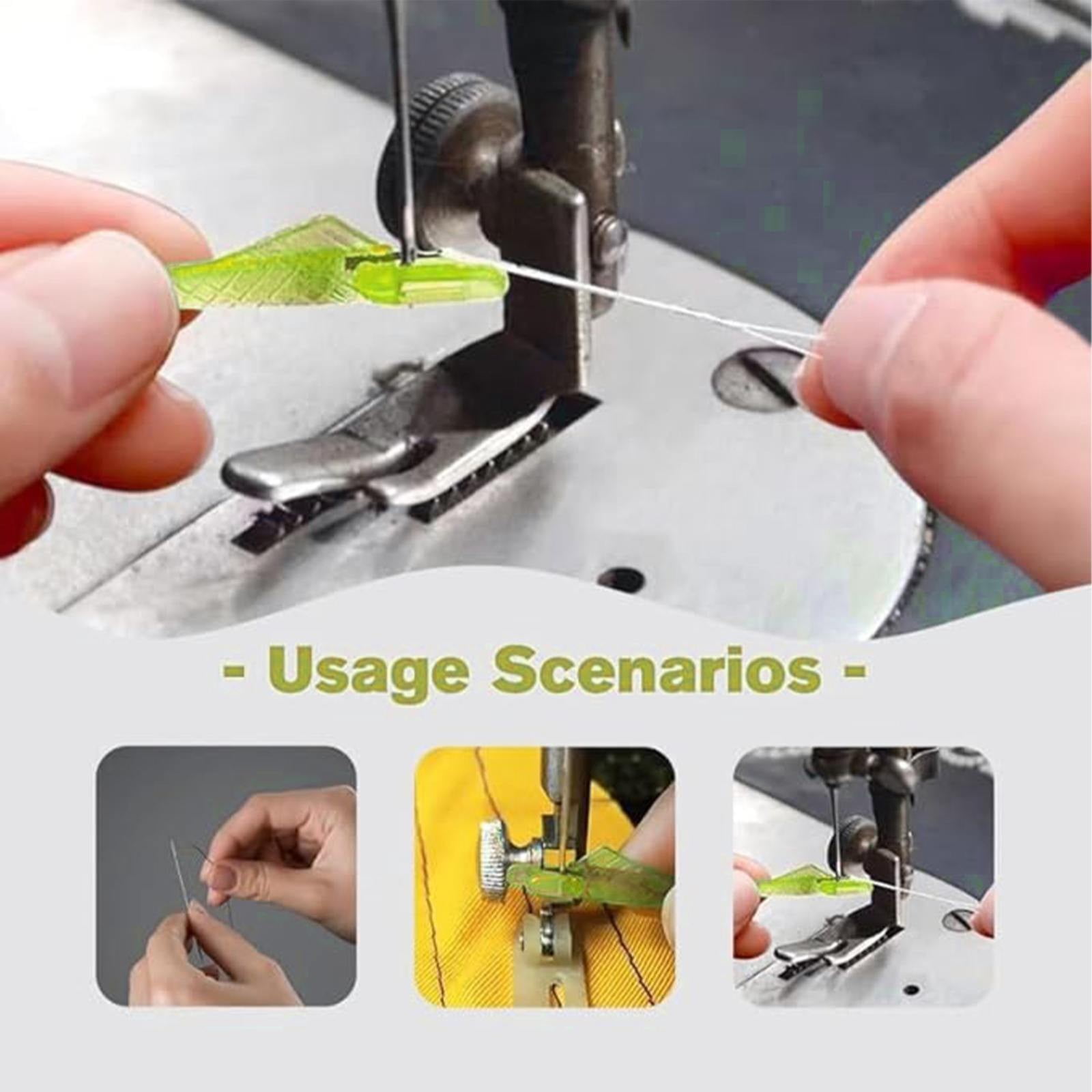 Fish Mouth Sewing Machine Needle Threader Upgraded Automatic Sewing Needle Threader,Simple Needle Threader Tool,Quick Sewing Machine Cycle Simple Needle — image 4