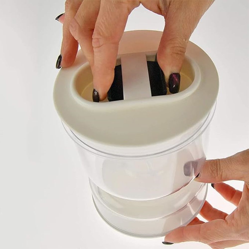 Pickle and Olive Hourglass jar, Pickle Flip Jar Separated from Wet and Dry, Pickle Jar with Strainer Flip for Airtight Food Storage — image 5