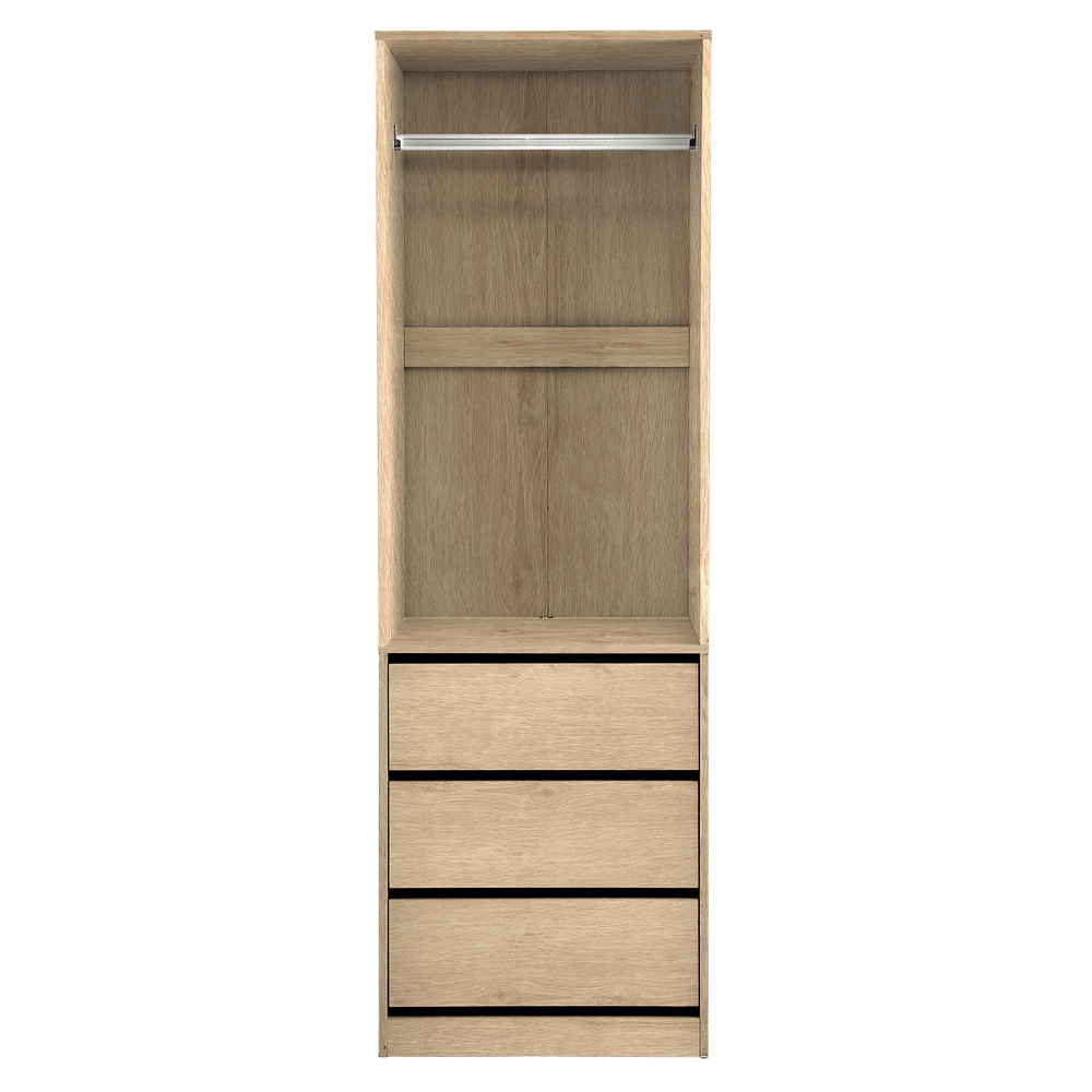 Artiss Wardrobe Clothes Closet Storage Organizer Pine — image 4