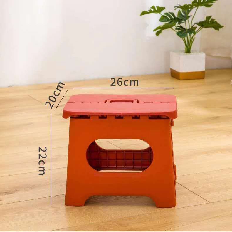 Folding Chairs Plastic Home Stool Outdoor Fishing Stool Folding Step Ladder Folding Step stools for Adults Foldable — image 5