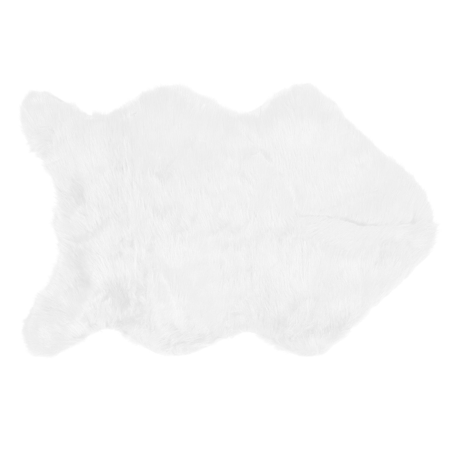 Faux Sheepskin Fur Rug Soft Carpet Area Rug for Bedroom Sofa Floor Living Room DecorWhite — image 6