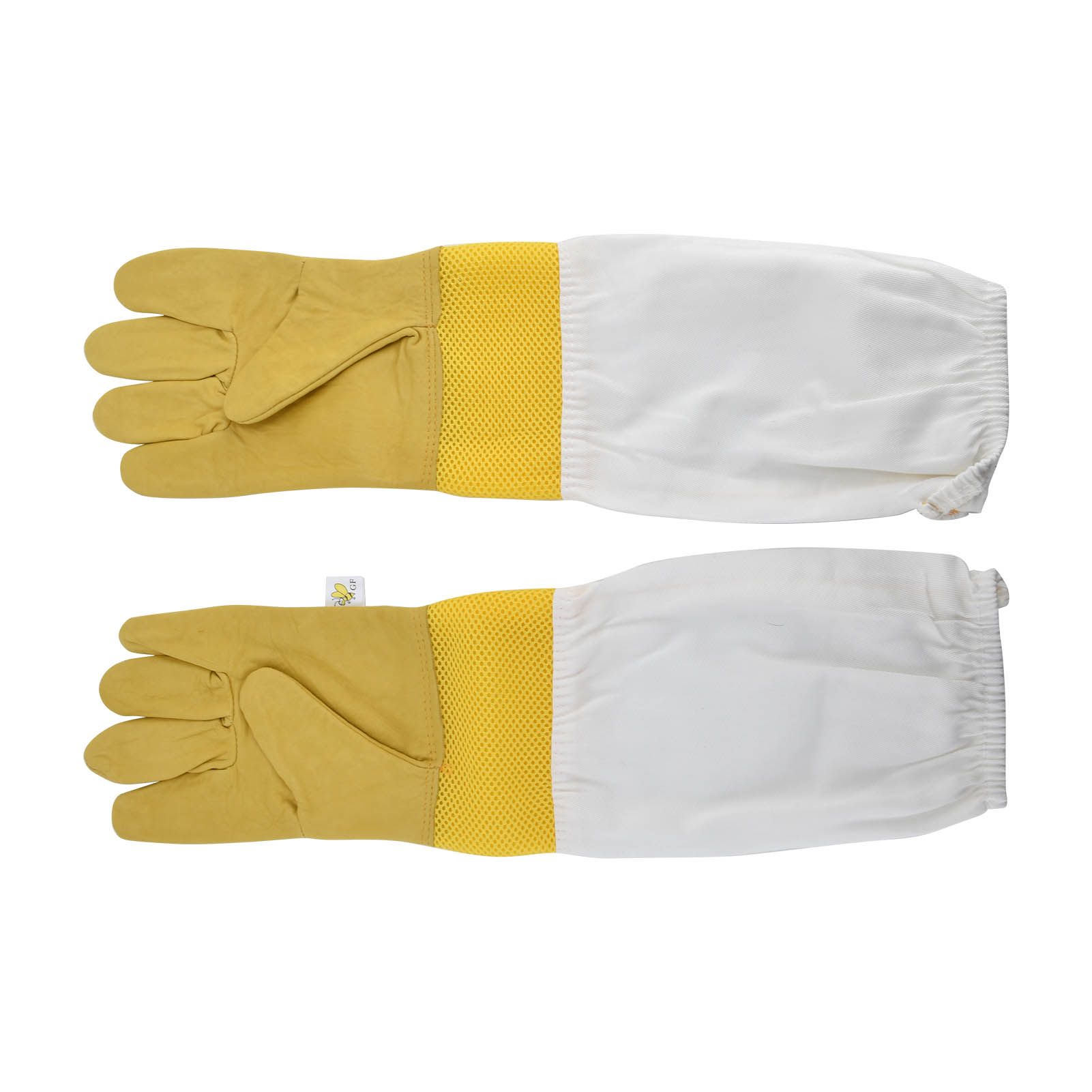 Beekeeping Gloves Breathable Sheepskin Gloves with Extended Sleeves for Beekeeper โ image 4