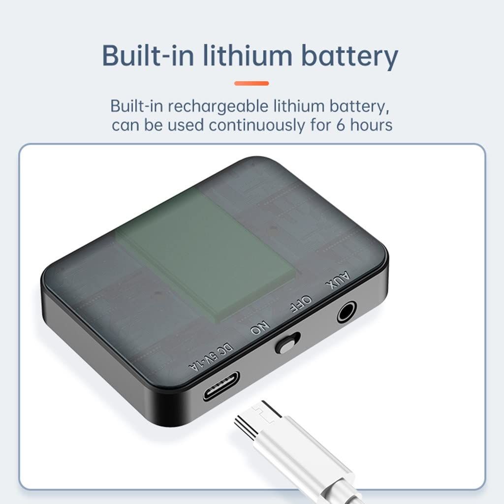 Bluetooth transceiver wireless adapter: 3.5mm auxiliary jack stereo audio input/output - suitable for TV, car headphones, speaker i — image 3