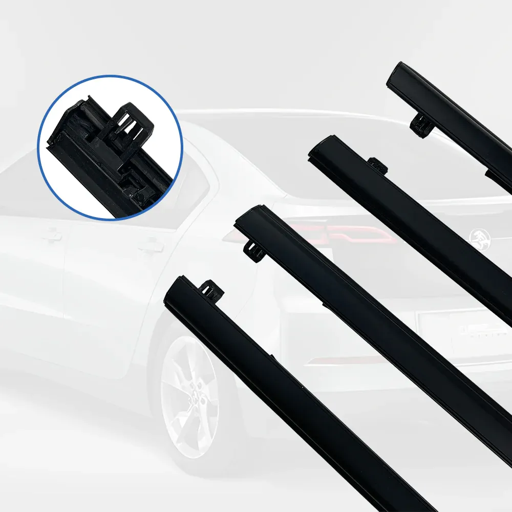 Outer Door Weather Window Rubber Seals Fit for Holden Commodore VE VF SEDAN V6 V8 Moulding Trim Strips Car Modification Accessories Black 4Pcs โ image 3