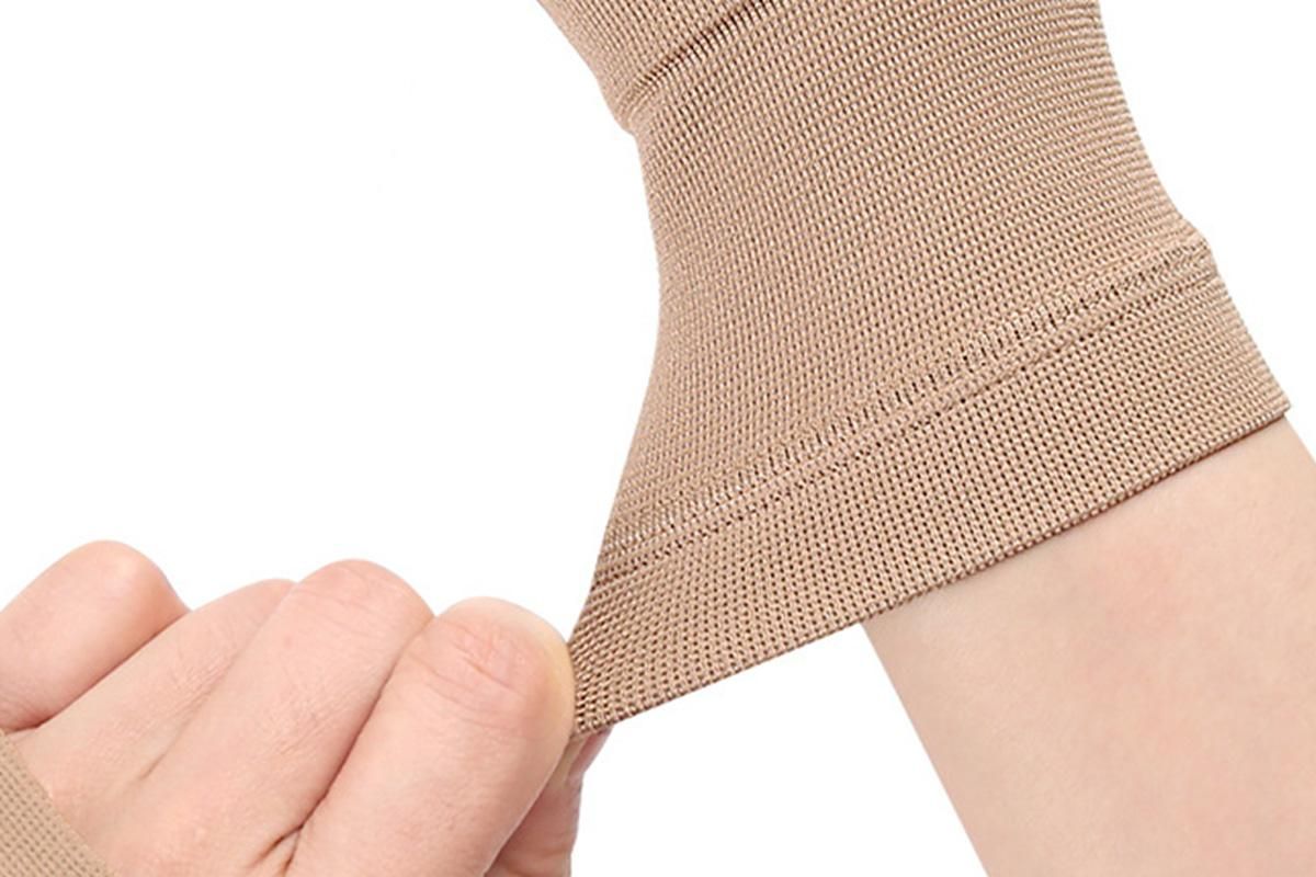 1Pair Wrist Brace Glove Sport Wrist Support for Fitness Weightlifting Skin Tone - M โ image 5