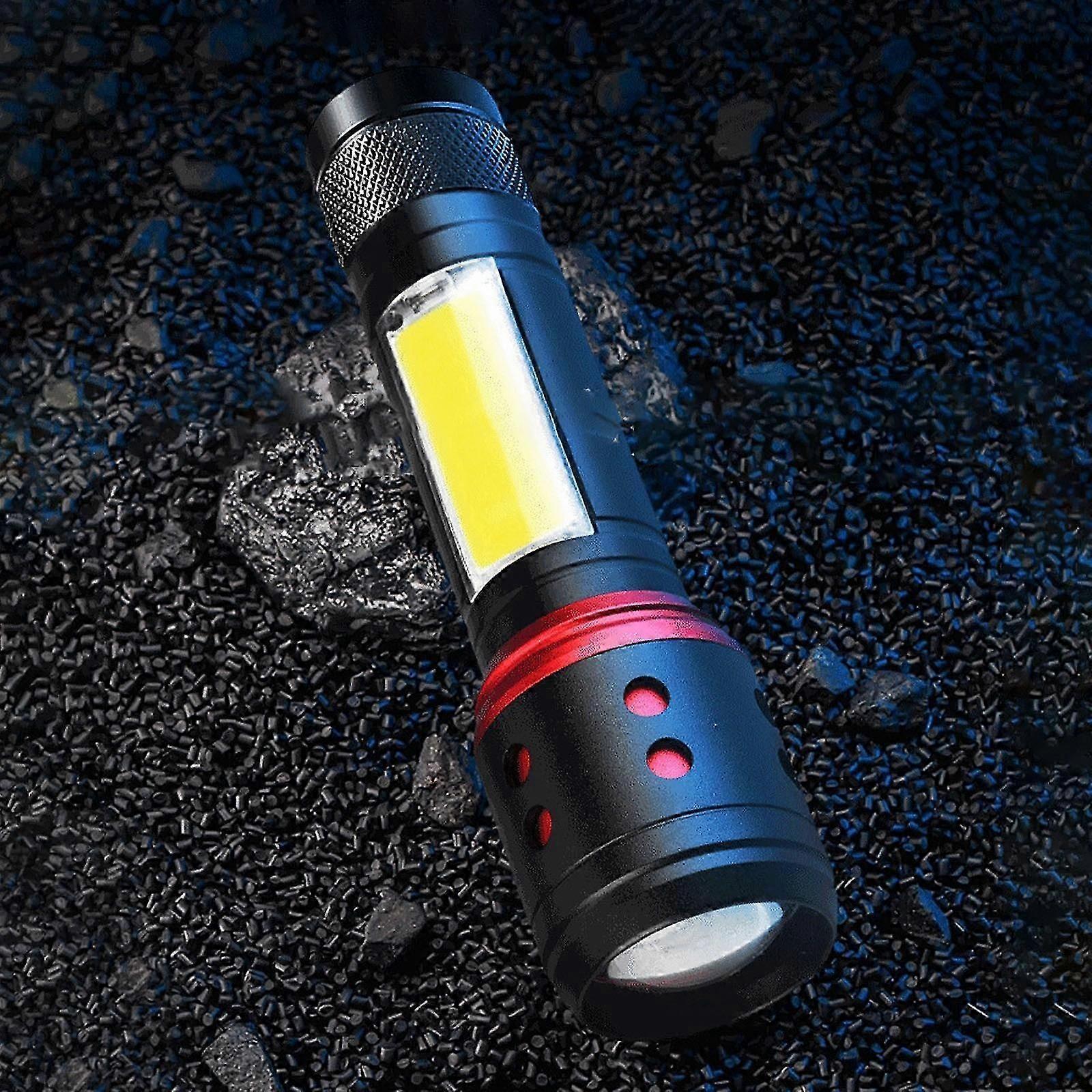 Super Bright LED Tactical Flashlight Zoomable Rechargeable with Multiple Modes — image 2