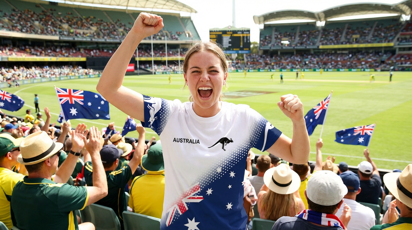 Australian Flag Kangaroo Print Unisex O-Neck Short Sleeve T-Shirt Summer Breathable Cotton Blend Streetwear Top(XL)| Other styles Available in Store — image 3