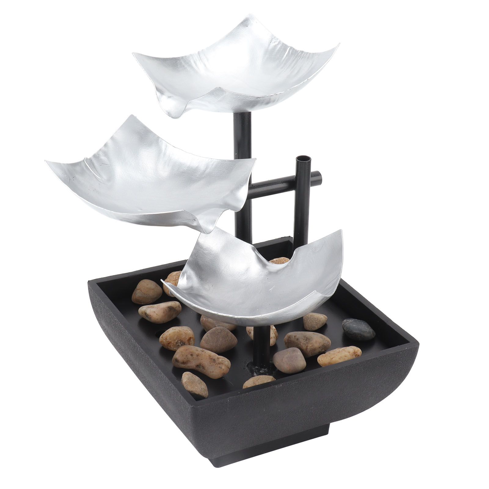5V Water Fountain Ornament Rock Garden Flowing Water Decoration Home Desktop Fountain Ornament USB Port — image 4