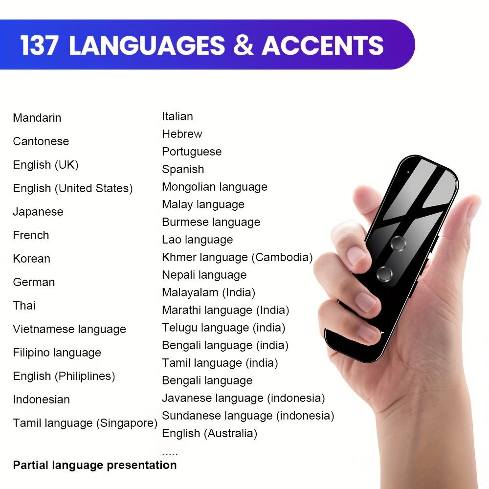 Black Portable Language Translator โ image 5