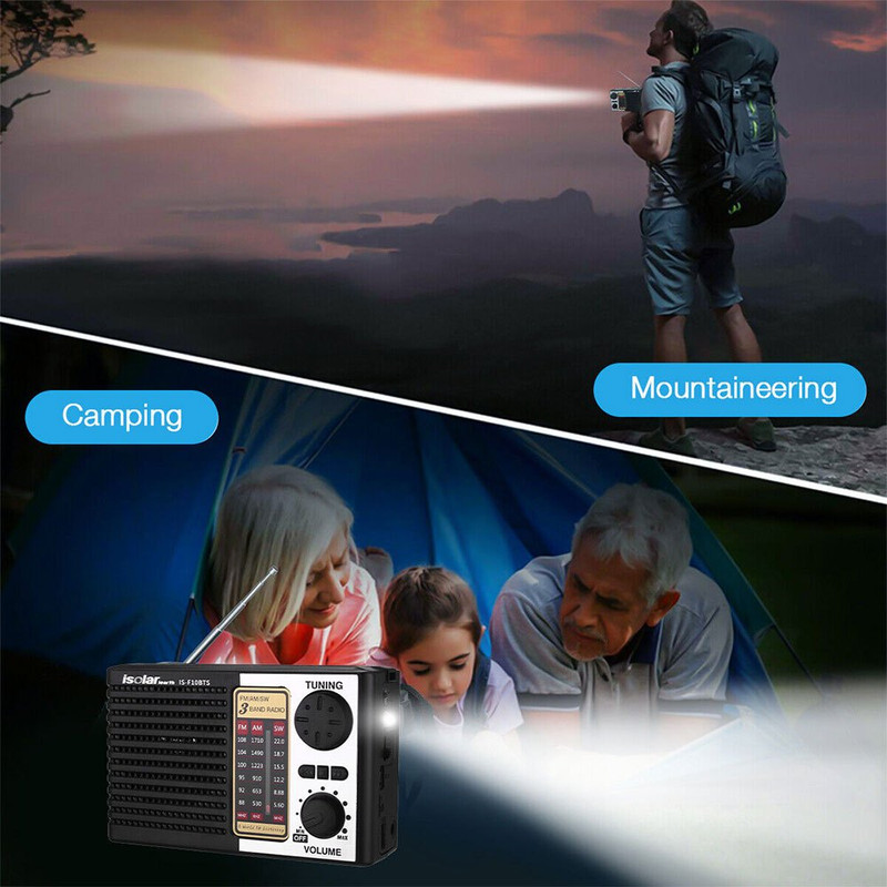 Solar Portable Radio with Digital Speaker — image 3